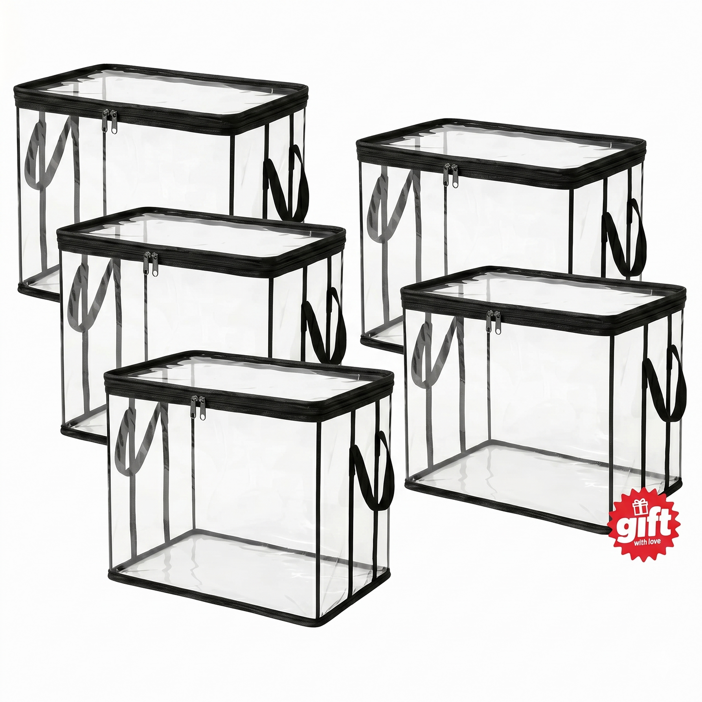 🔥Last Day 50% OFF📦Large Heavy-Duty Thick Plastic Clear Storage Bag for Clothes, Moving & Storage