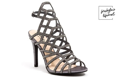 Diamond Stones Sandal High Heels Shoes