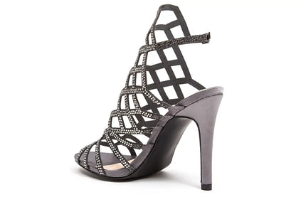 Diamond Stones Sandal High Heels Shoes