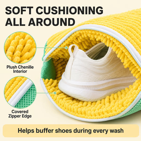 🌞 50% OFF NOW! Laundry Shoe Washing Bag for Washing Machine