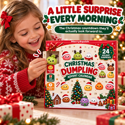 Christmas Dumpling Squishy Advent Calendar