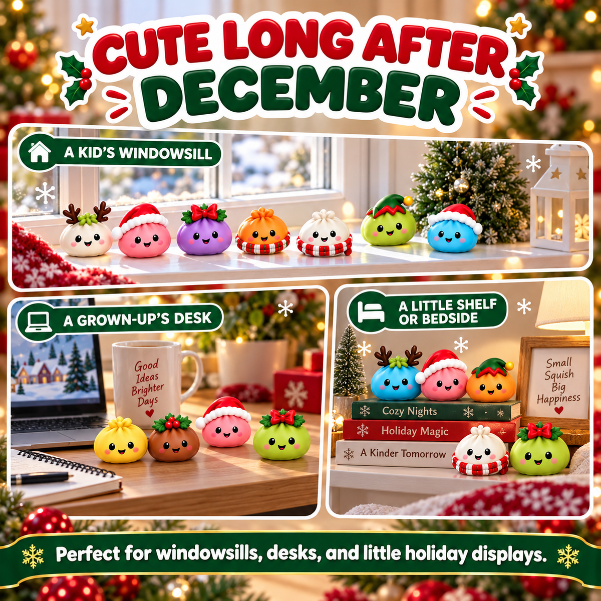 Christmas Dumpling Squishy Advent Calendar