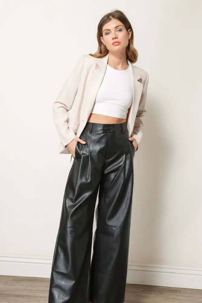 LEATHER PANTS Pants