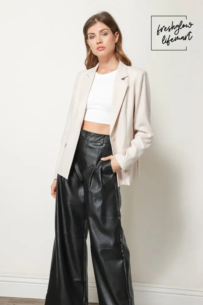 LEATHER PANTS Pants