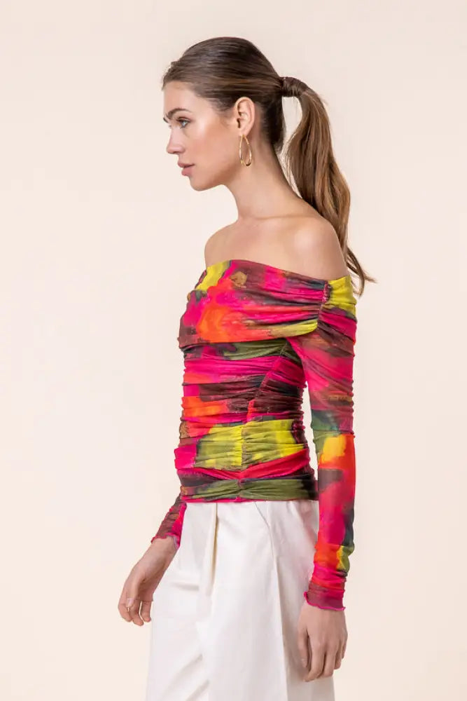 LONG SLEEVE TOP TOPS