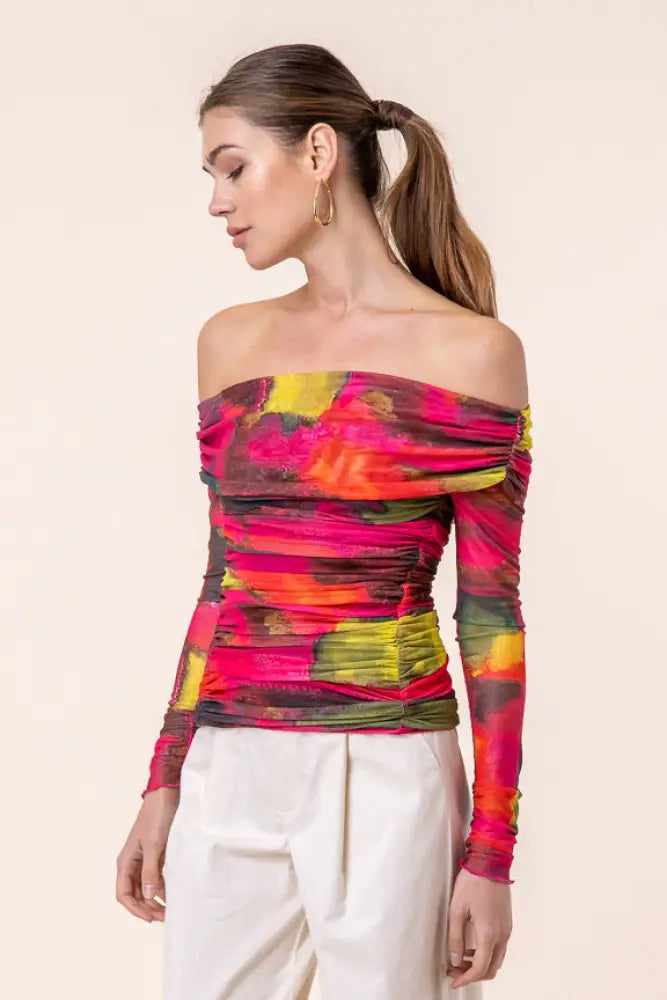 LONG SLEEVE TOP TOPS