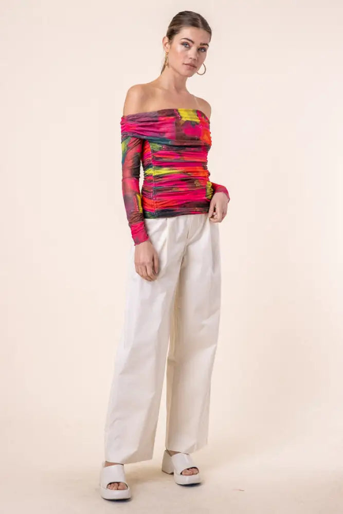 LONG SLEEVE TOP TOPS