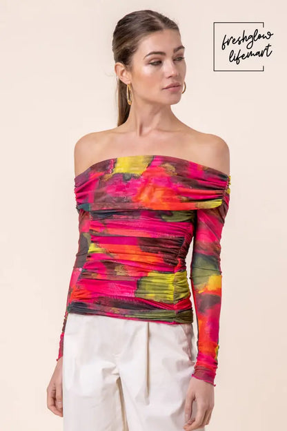 LONG SLEEVE TOP TOPS