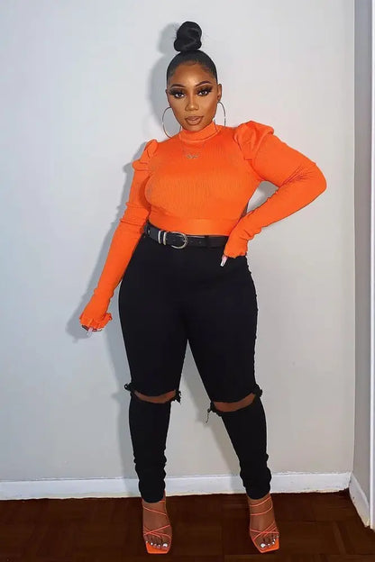 Narrow waist skinny jeans - Black Jeans