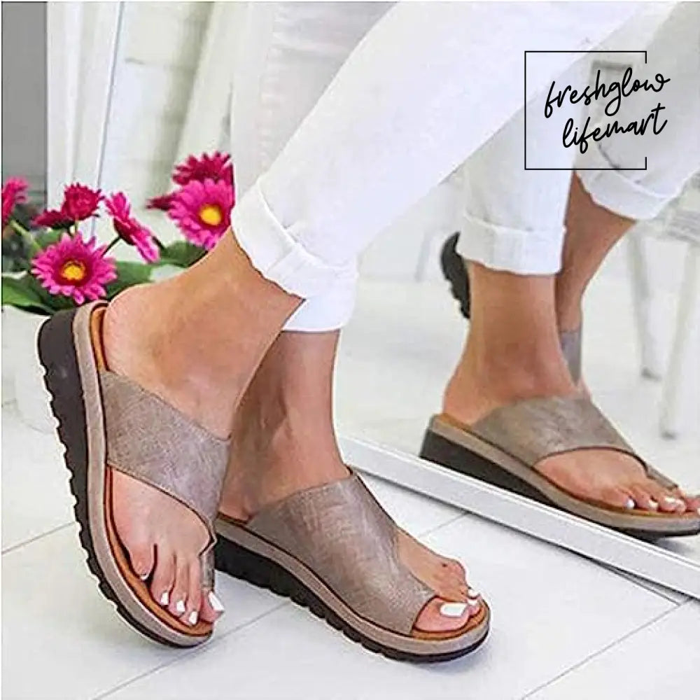 Women Comfy Platform Sandal Shoes 35