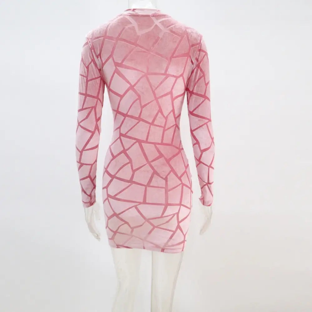 Zipped Mini Dress Dresses