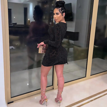 Zipped Mini Dress Dresses